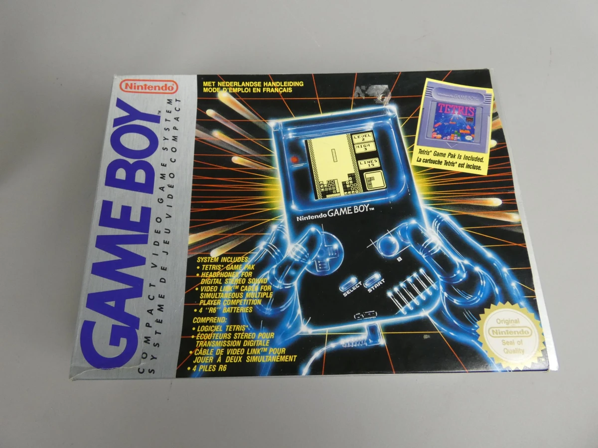 Originele Nintendo Game Boy Set met Tetris (Getest en werkt)