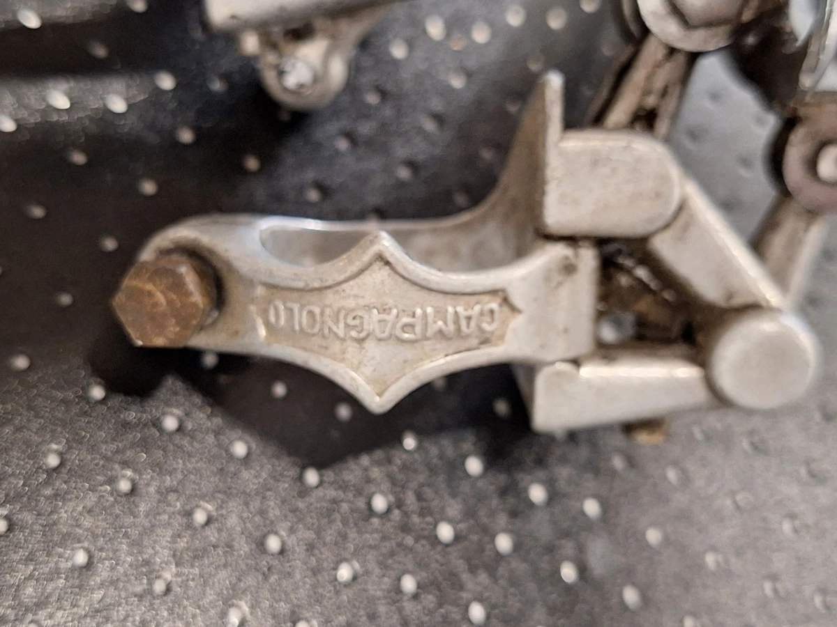 Authentieke vintage Campagnolo fietsonderdelen - Klassieke Italiaanse kwaliteit voor de verzamelaar