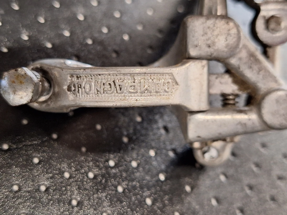 Authentieke vintage Campagnolo fietsonderdelen - Klassieke Italiaanse kwaliteit voor de verzamelaar