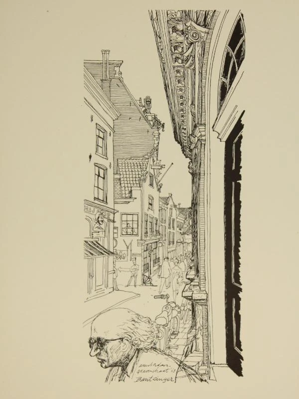 Kunstmap 'Tekenaar' 1964 Cees Bantzinger (1914–1985)