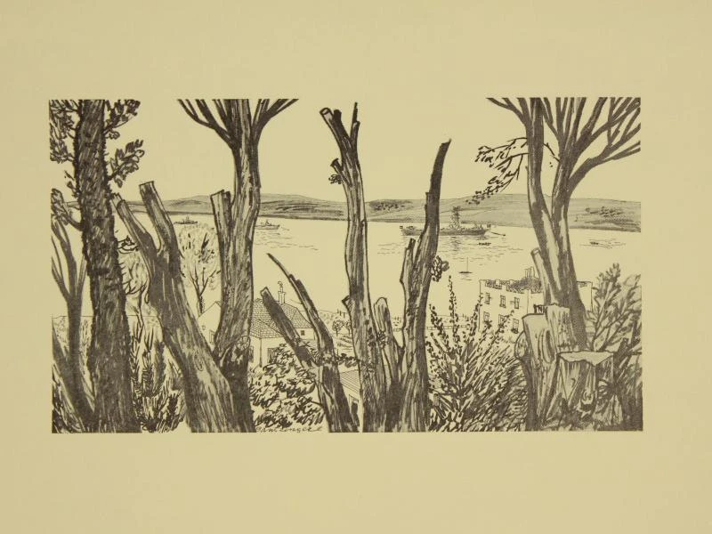 Kunstmap 'Tekenaar' 1964 Cees Bantzinger (1914–1985)