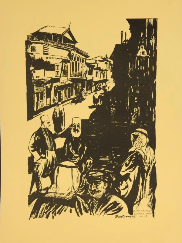 Kunstmap 'Tekenaar' 1964 Cees Bantzinger (1914–1985)