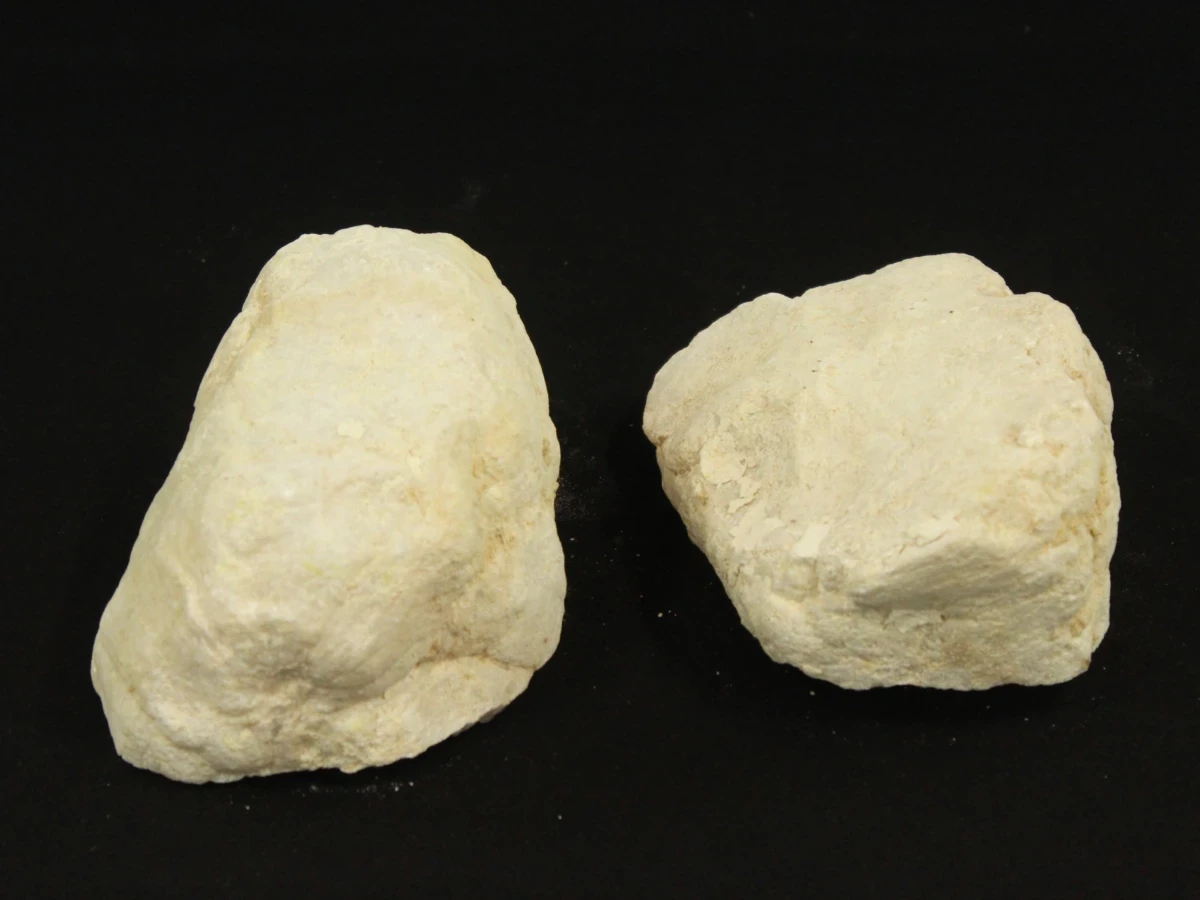 Set witte kwarts geodes