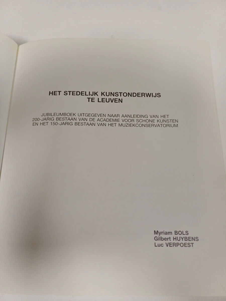 Jubileumboek Academie Leuven 200 jaar