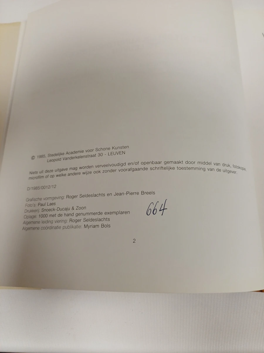 Jubileumboek Academie Leuven 200 jaar