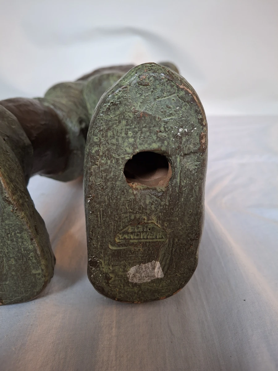 Set van 3 vintage beeldjes van kinderen van Geert Kunen