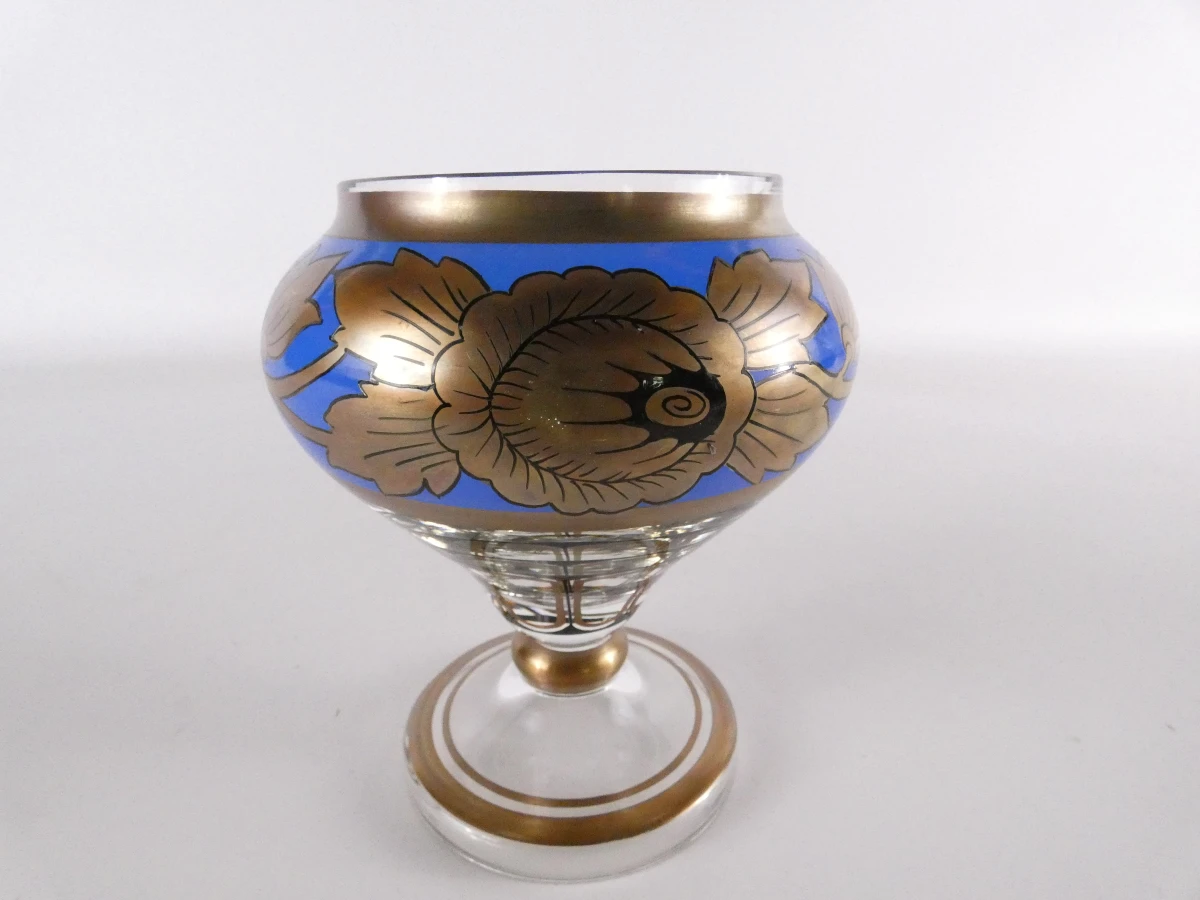 Decoratieve glazen bonbonnière