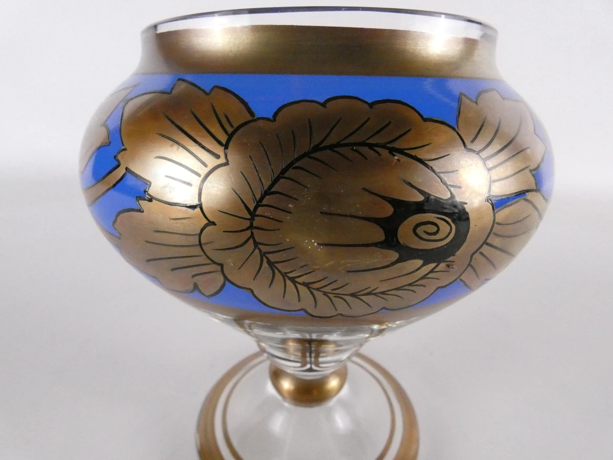 Decoratieve glazen bonbonnière