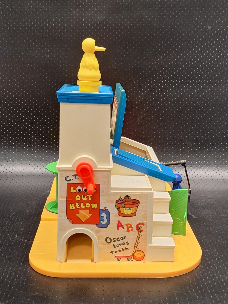 Vintage Fisher-Price Sesame Street Clubhouse #937 - Complete speelset uit 1977 met originele figuren en accessoires