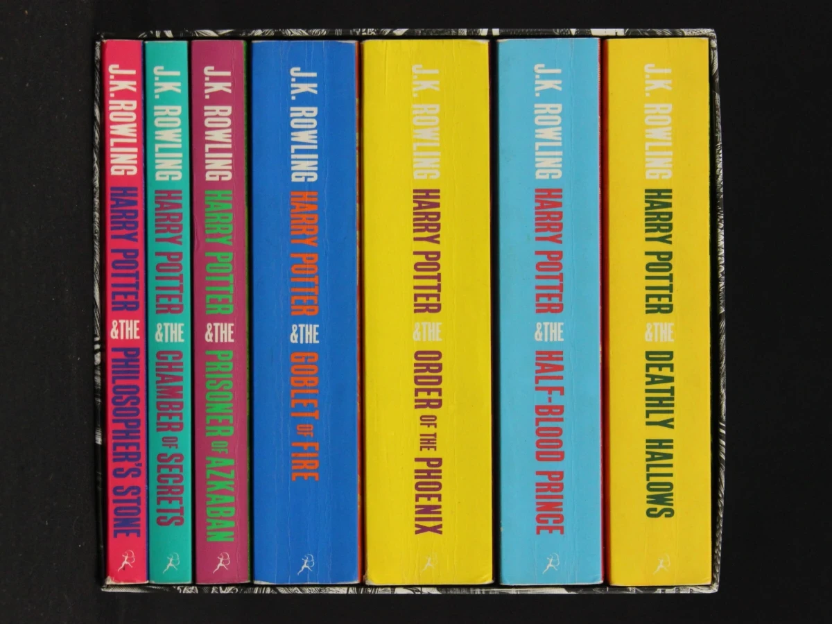 Harry Potter Complete Collection Bloomsbury Publishing  - J.K. Rowling Adult Paperback Edition