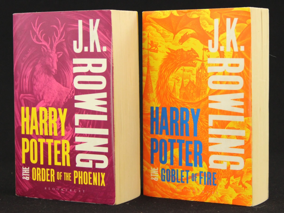 Harry Potter Complete Collection Bloomsbury Publishing  - J.K. Rowling Adult Paperback Edition