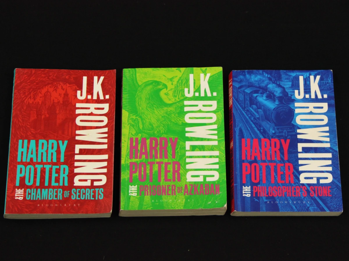 Harry Potter Complete Collection Bloomsbury Publishing  - J.K. Rowling Adult Paperback Edition