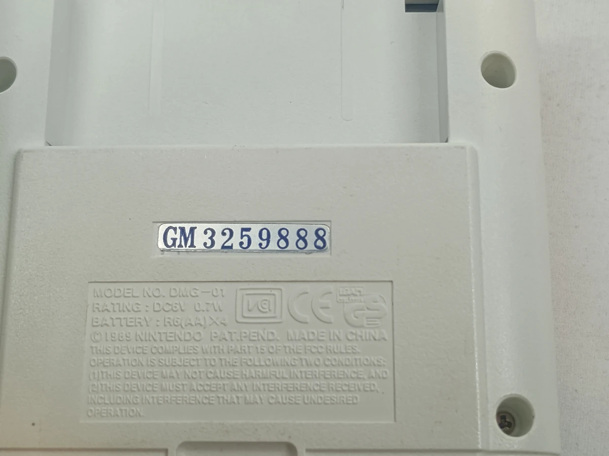 Nintendo Game Boy DMG-01 met 2 originele spellen en handleidingen