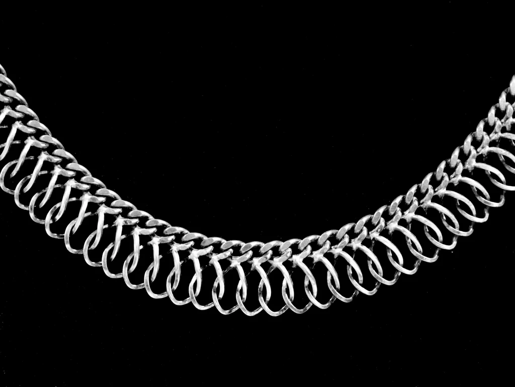 Stoere 835 Zilveren Halsketting