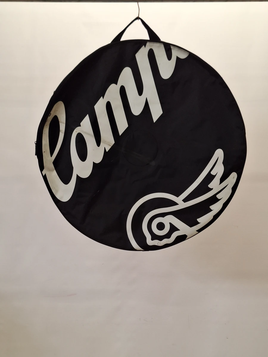 Set van 2 originele Campagnolo wiel-/velgentassen voor 28" racefietswielen – Praktisch en stijlvol