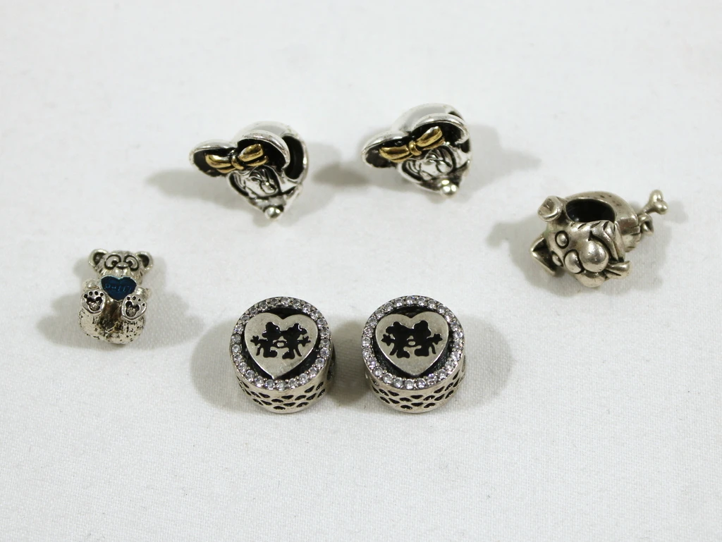 Set 925 Zilveren Pandora Bedeltjes