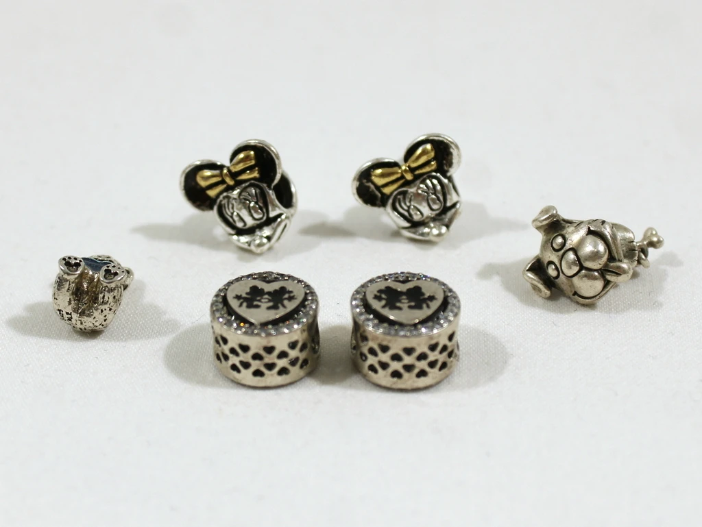 Set 925 Zilveren Pandora Bedeltjes