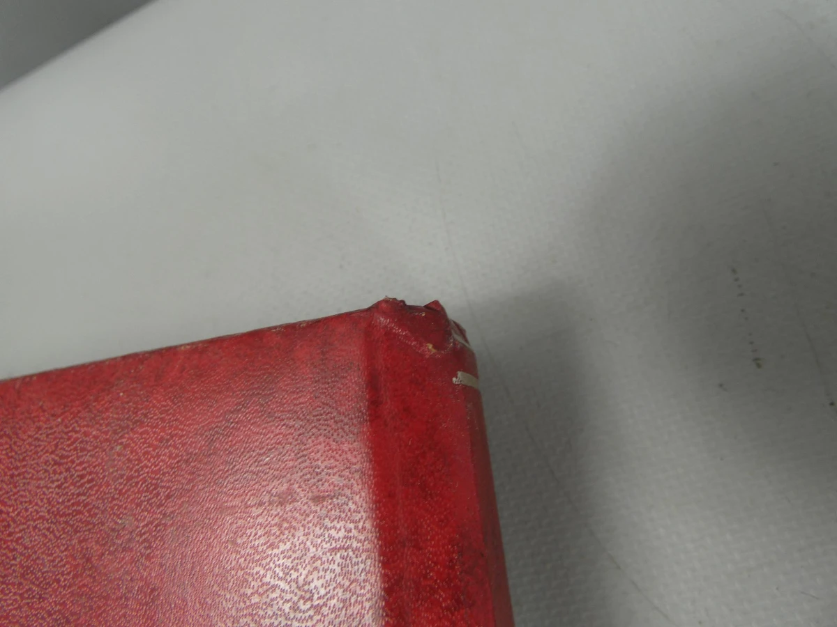 Rode postzegelboek "random"