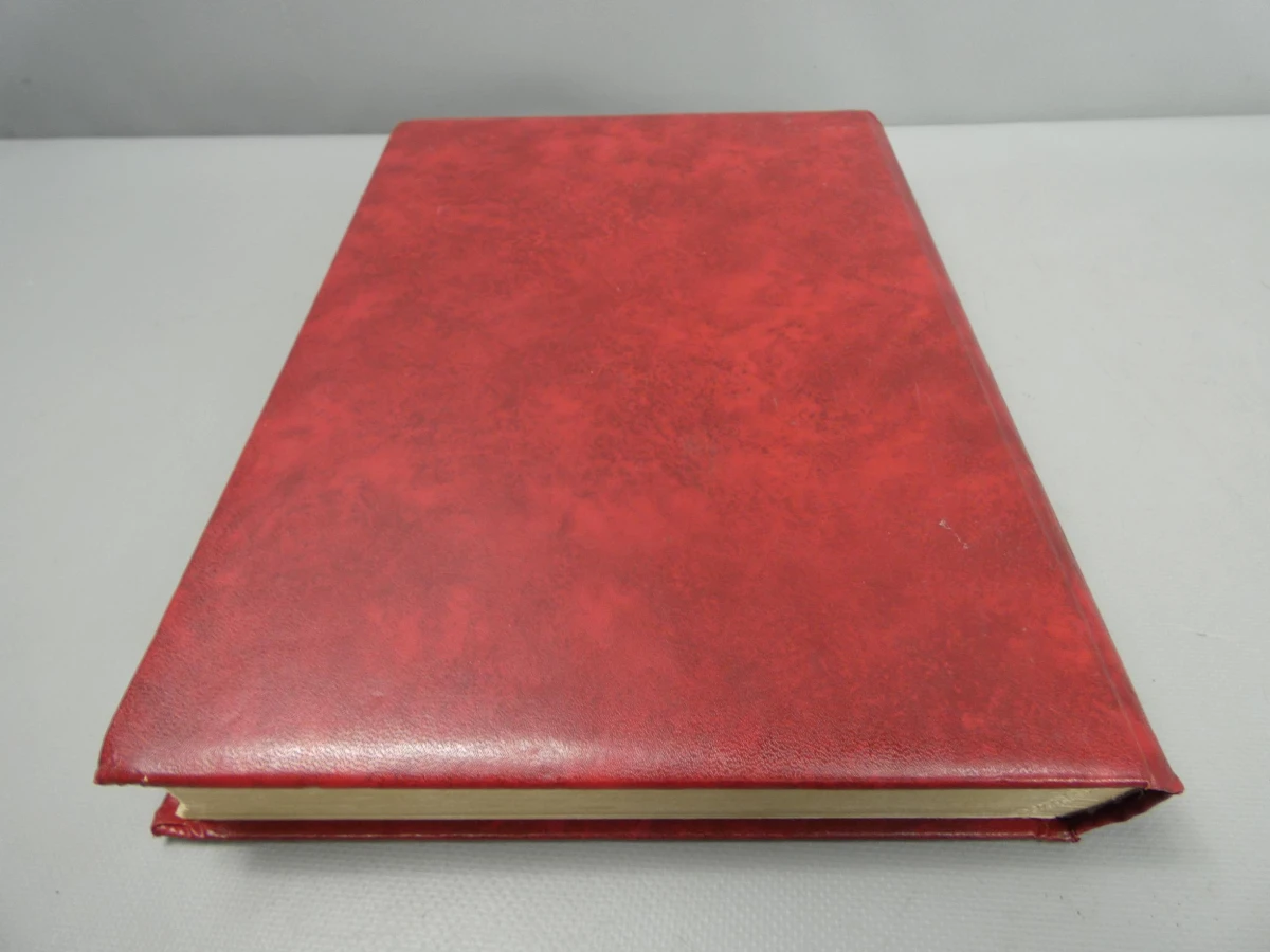 Rode postzegelboek "random"