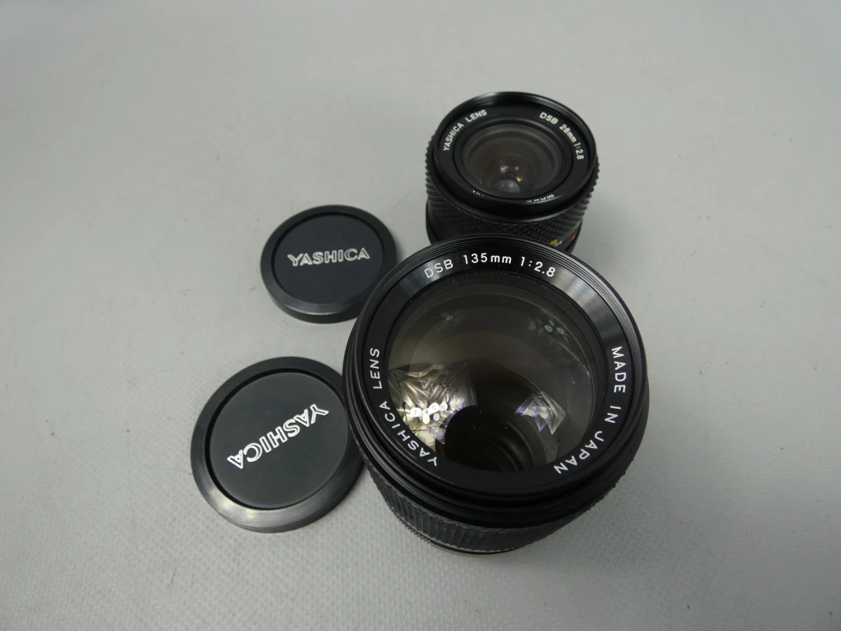 Yashica DSB Duo Lenzen – 28mm f/2.8 & 135mm f/2.8
