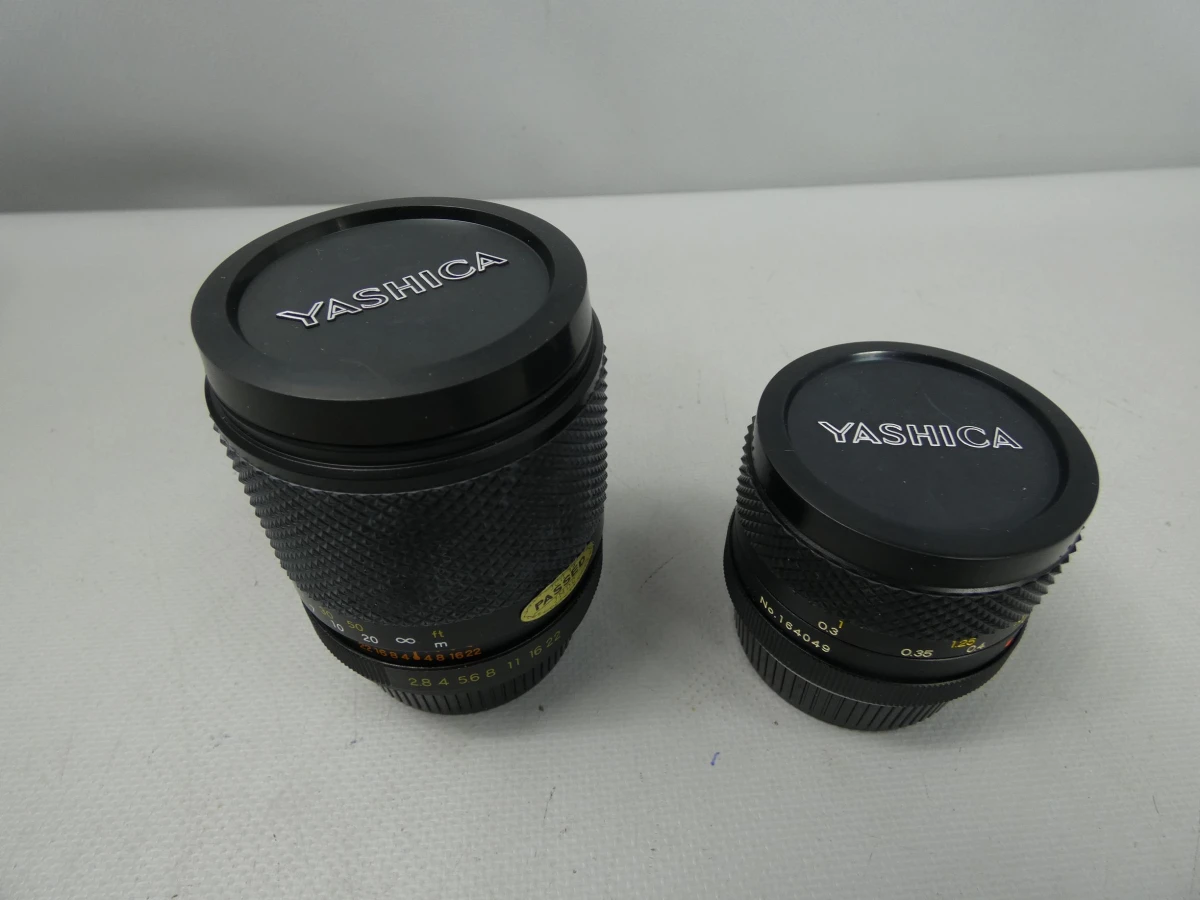 Yashica DSB Duo Lenzen – 28mm f/2.8 & 135mm f/2.8