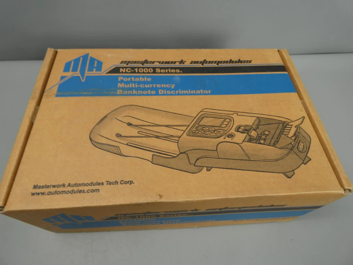 Masterwork Automodules NC-1000 Series – Draagbare Bankbiljettendetector