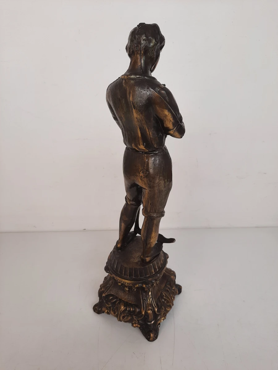 Paar Decoratieve Beelden – Het Angelus (vrij naar Jean-François Millet) - foto 5