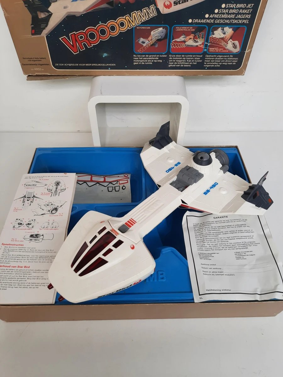 Vintage MB Electronics Star Bird (1978) – Kompleet in originele doos (Nederlandse editie)