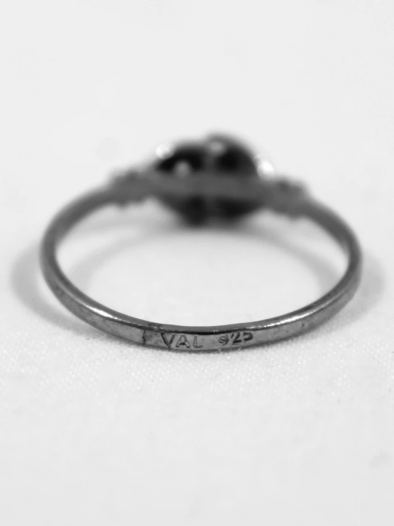 Florale 925 Zilveren Ring