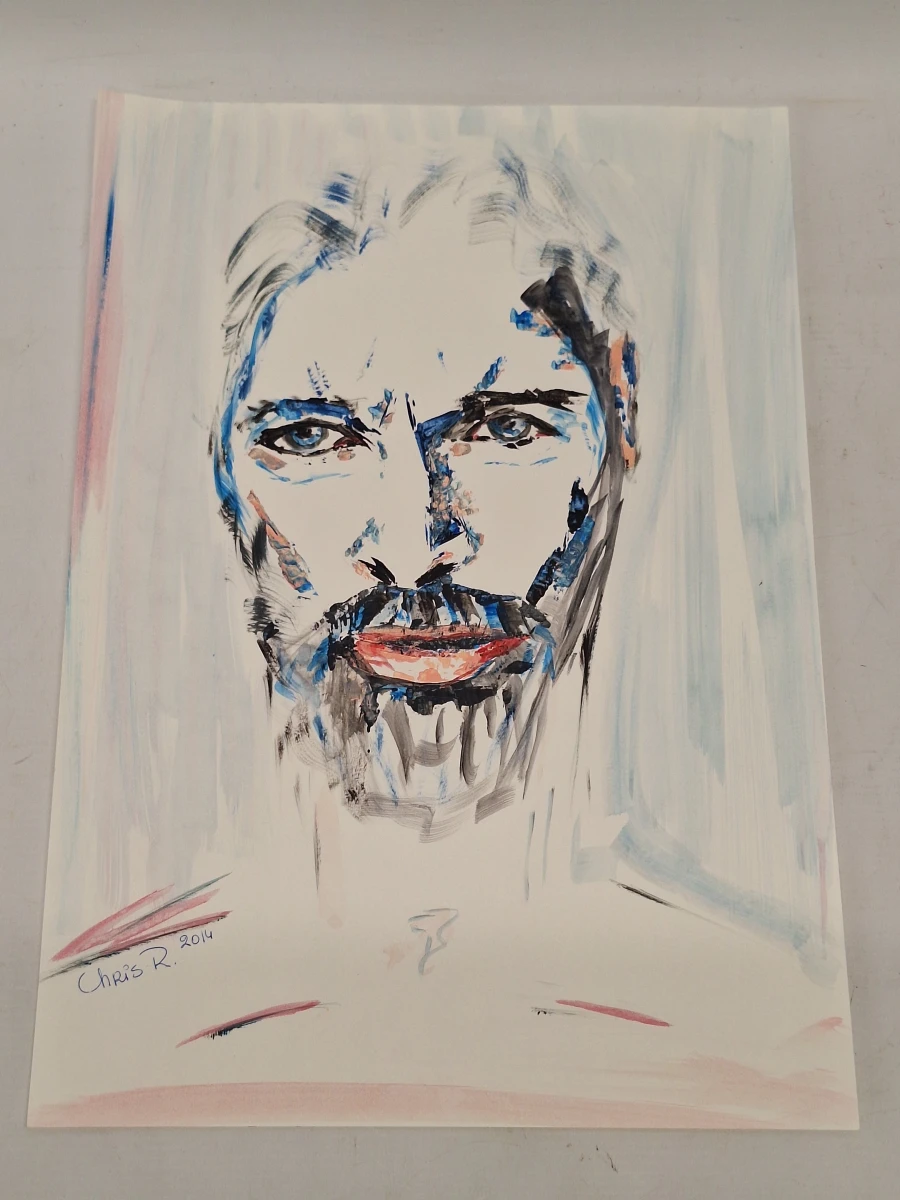 Set van 4 originele portretten - Christel Roelandt (2014 & 2016) - waaronder het originele "Daydreamer"