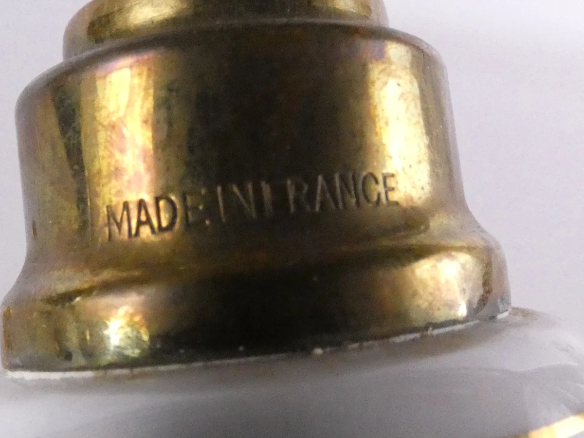 Verzameling van zes decoratieve parfumflesjes, France.