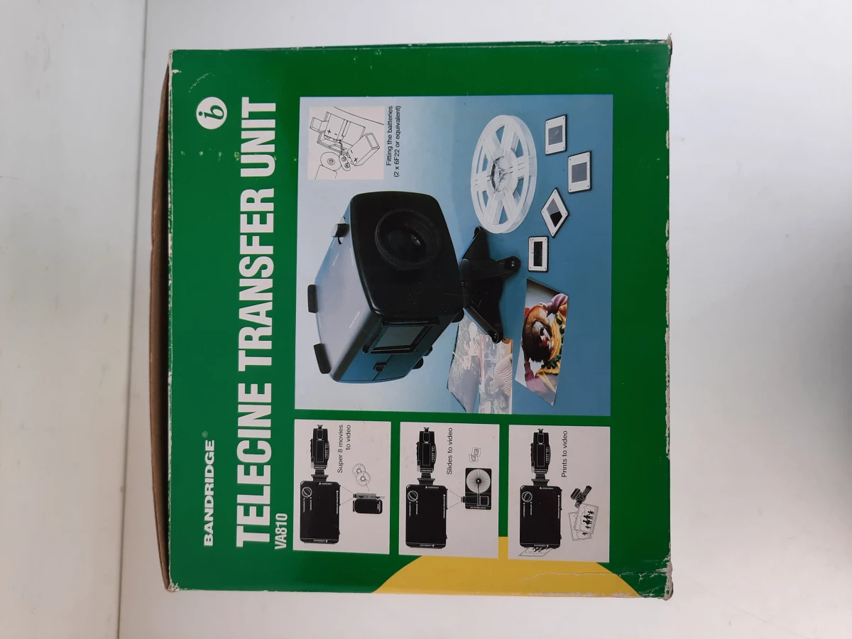 Bandridge VA810 Telecine Transfer Unit (Kopieerbox voor Film & Dia's) - Compleet in Doos - foto 3