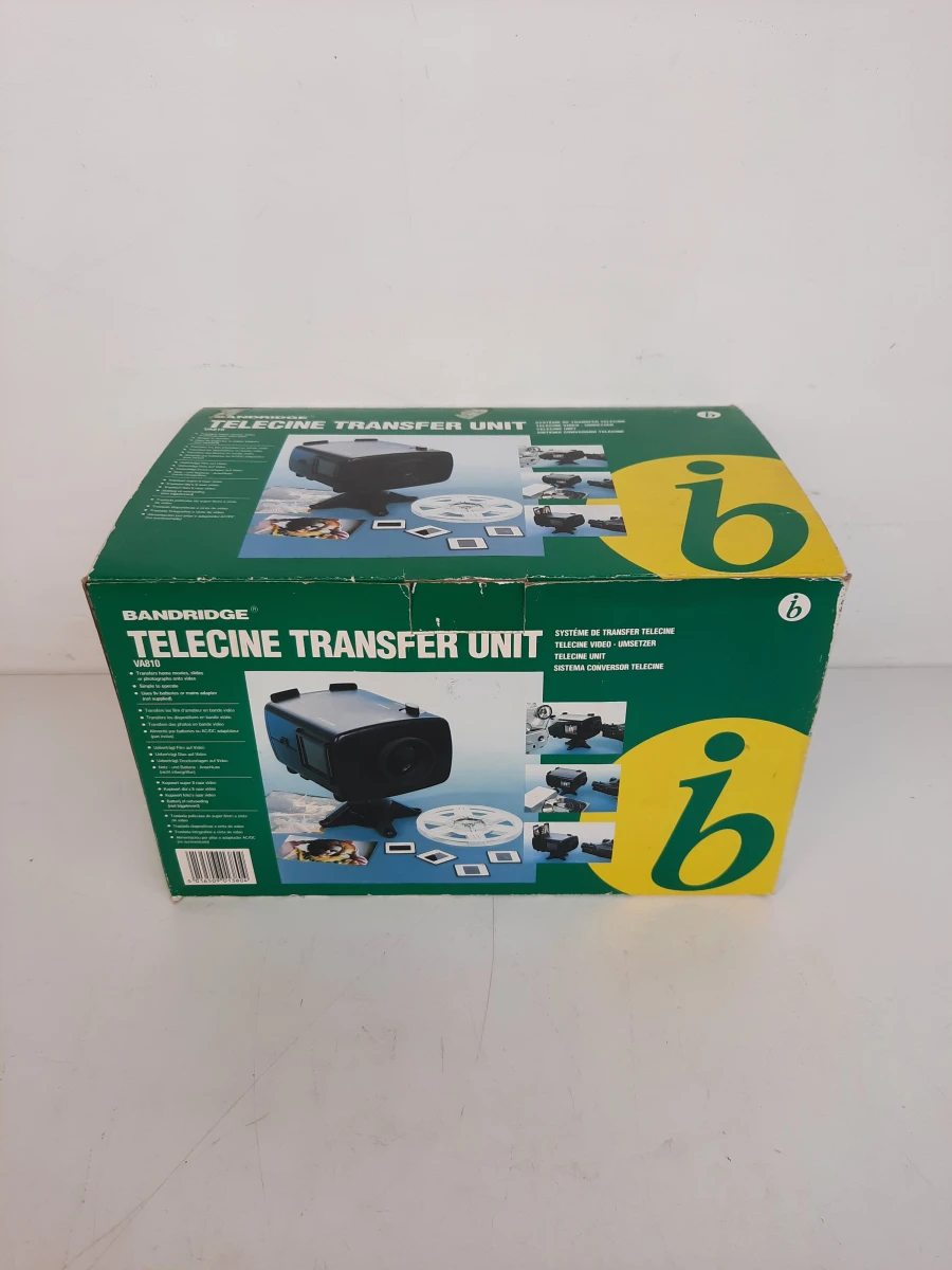 Bandridge VA810 Telecine Transfer Unit (Kopieerbox voor Film & Dia's) - Compleet in Doos - foto 2