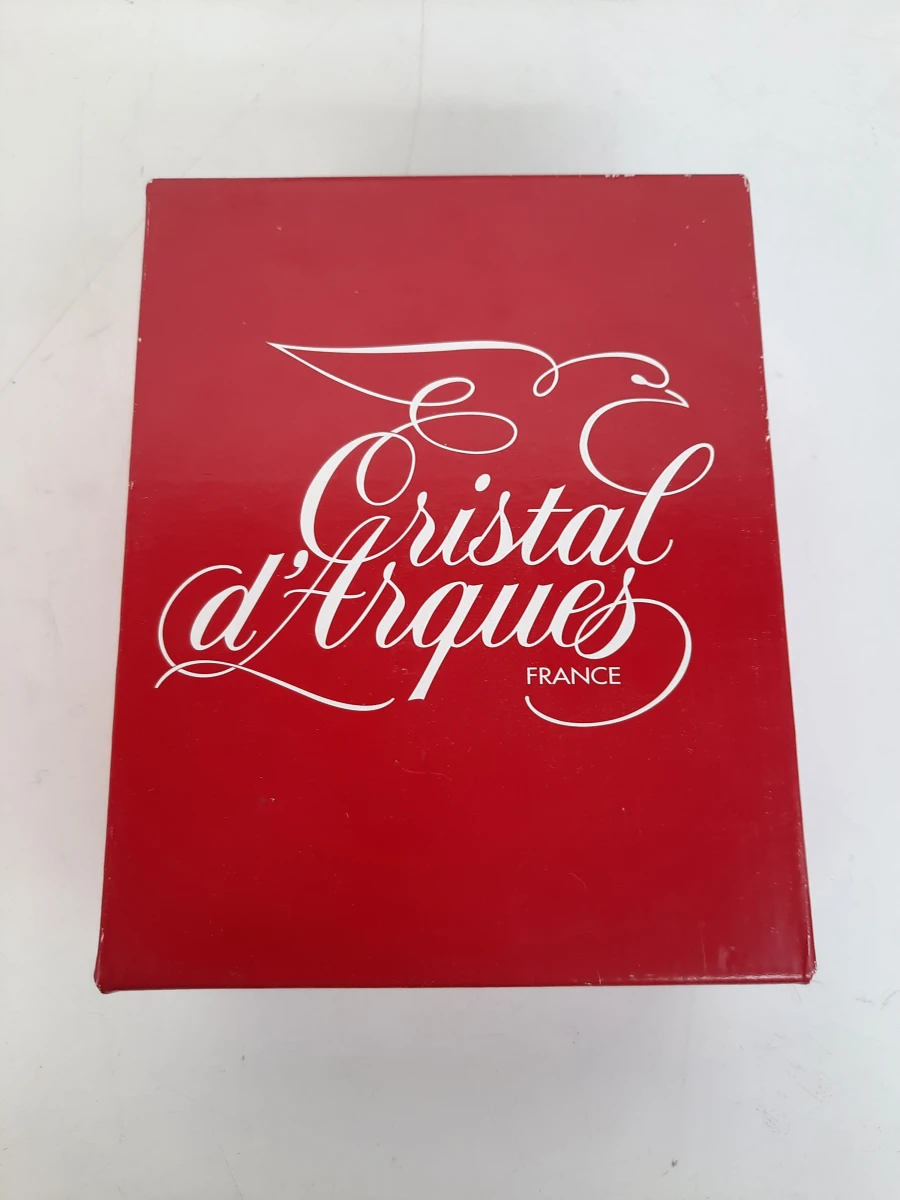 Klassieke 3-delige Kristallen Kerststal – Cristal d'Arques France (24% Loodkristal)