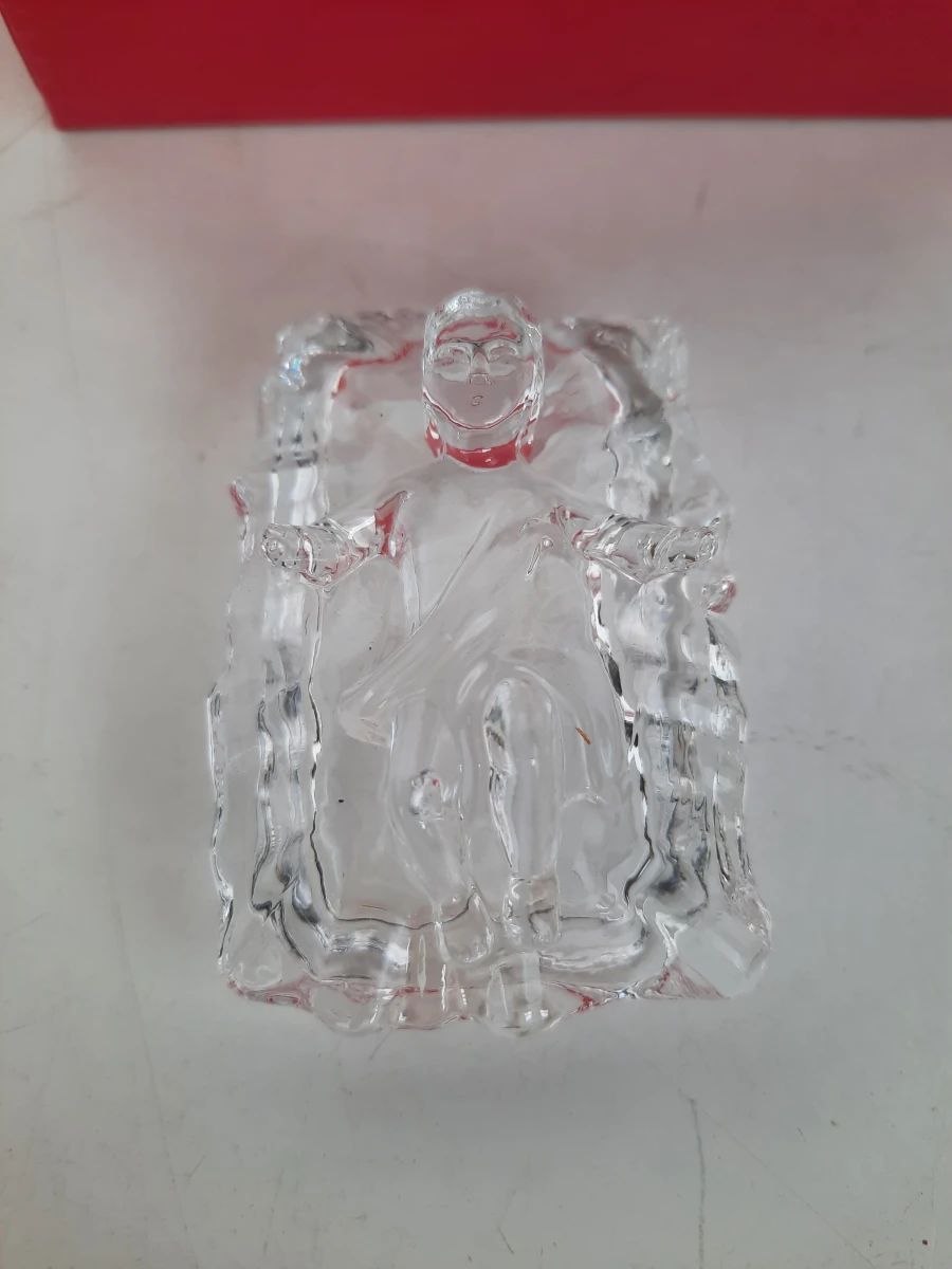 Klassieke 3-delige Kristallen Kerststal – Cristal d'Arques France (24% Loodkristal)