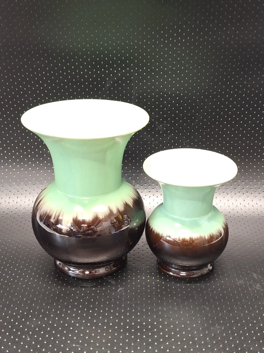 Set van 2 vintage Bay Keramik vazen - West Germany jaren '50