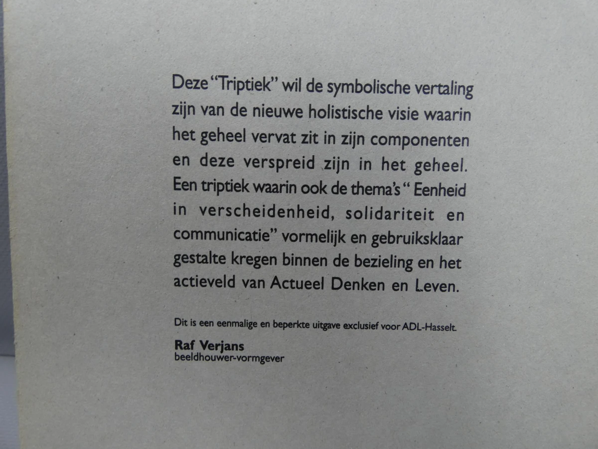 Uitgave van Actueel Denken en Leven uit Hasselt