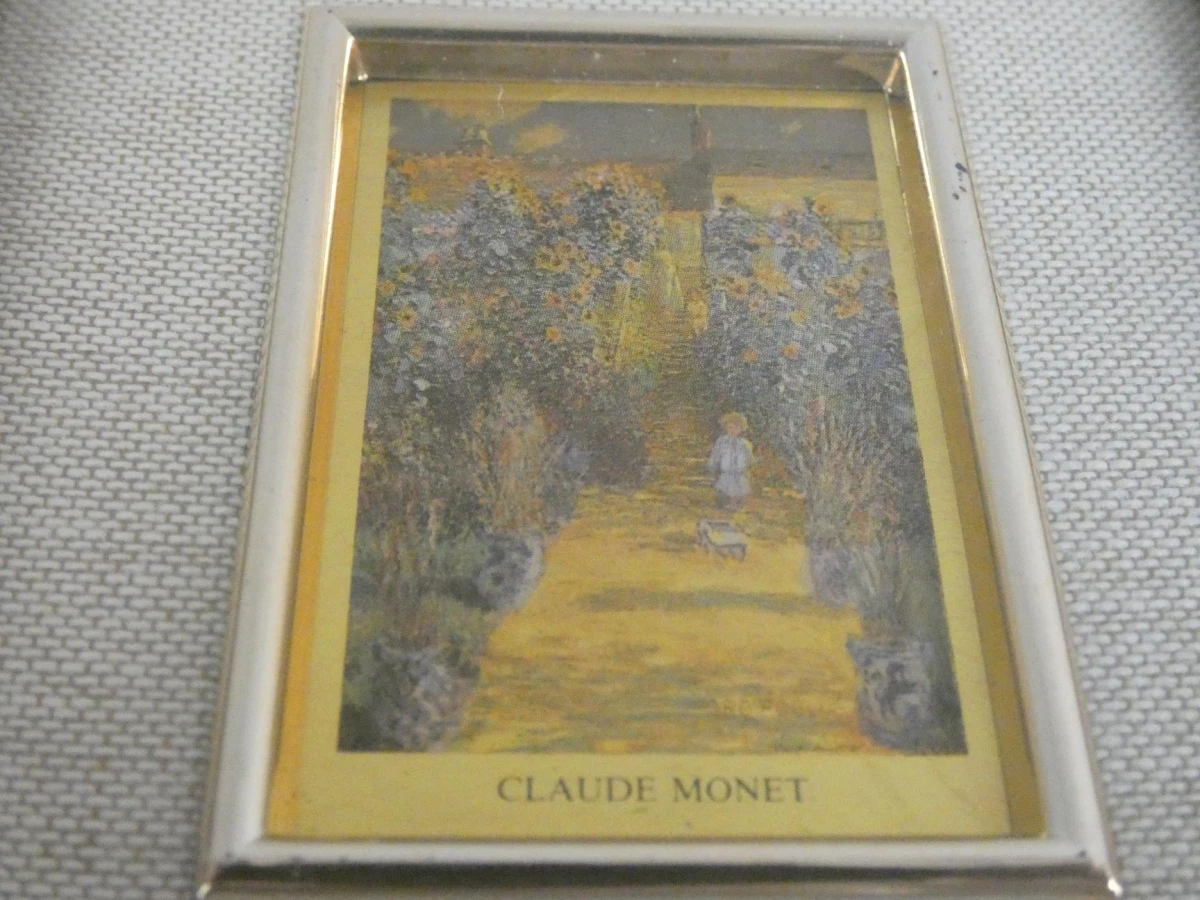 Ingelijste reproductie Claude Monet met certificaat