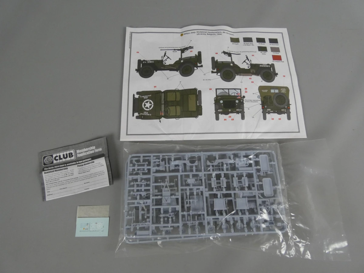 Airfix Willys Jeep Bouwpakket