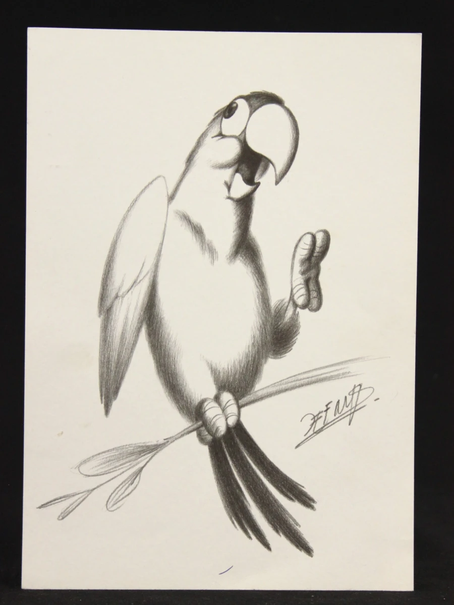 Jommeke-collectie – Set van 3 prints met centrale Jommeke-figuren en geprinte handtekening van Jeff Nys