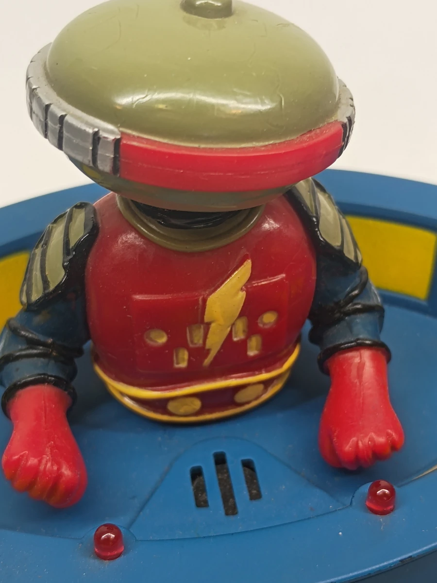Vintage Zeon Mighty Morphin Power Rangers wekker met figuren