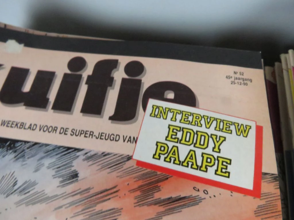 Verzameling oude Kuifje tijdschriften jaren 80-90