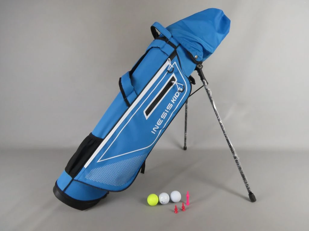 Golfset voor kinderen met tas, clubs, ballen en tees