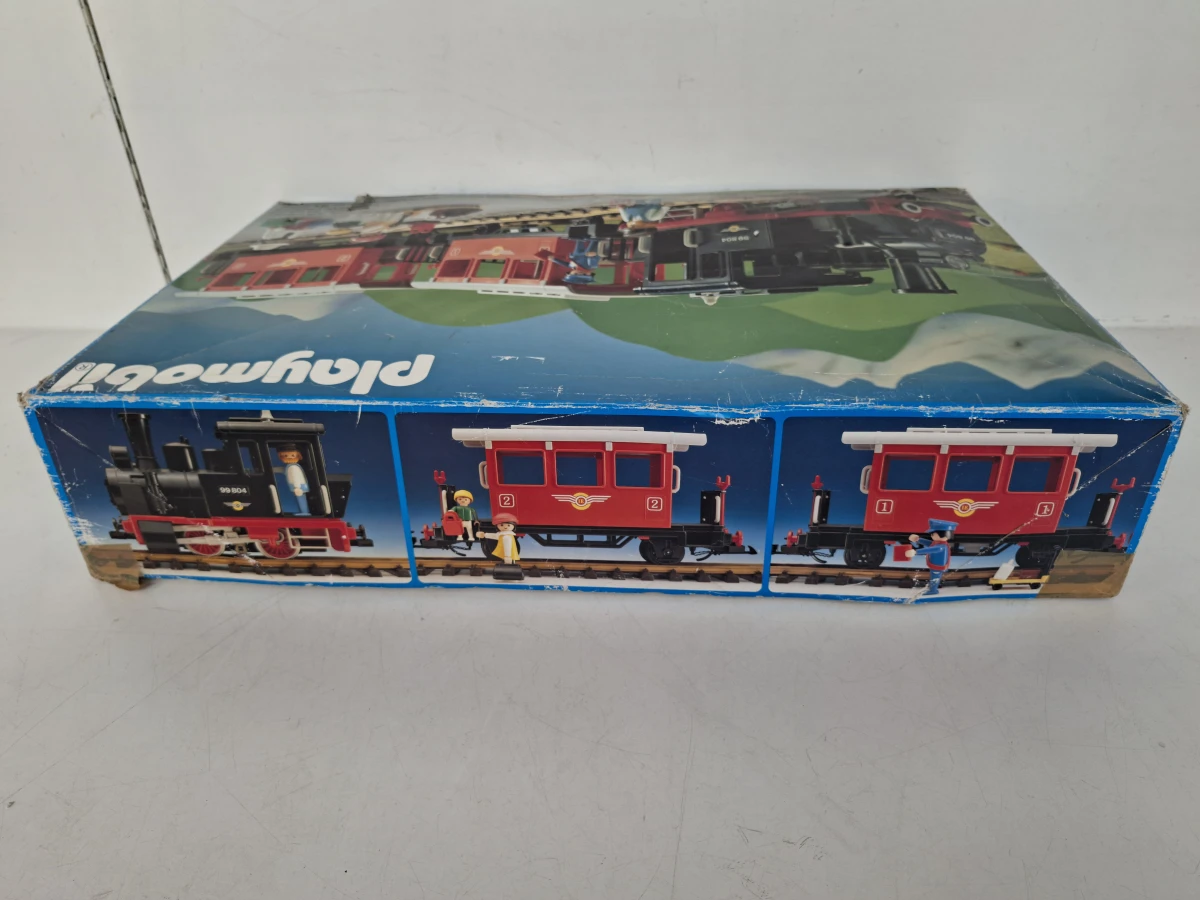 🚂 Prachtige Vintage Playmobil 4001 Treinset (LGB G-Spoor) – In Originele Doos! 🚂
