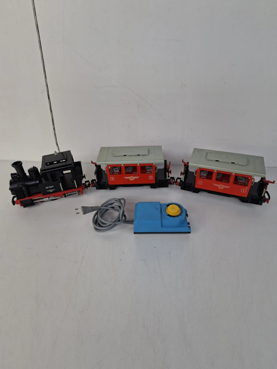 🚂 Prachtige Vintage Playmobil 4001 Treinset (LGB G-Spoor) – In Originele Doos! 🚂