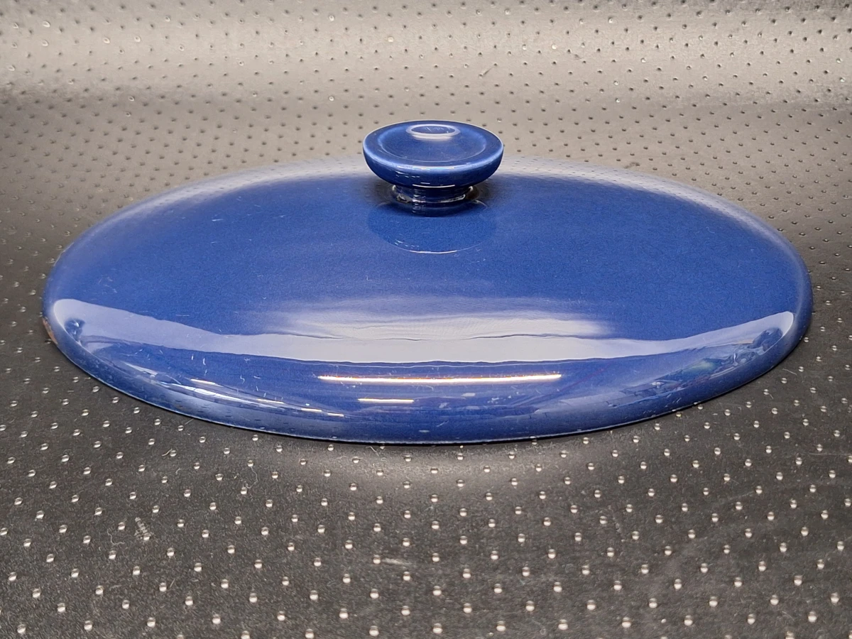 Vintage Royal Sphinx 'Cielo' ovenschaal met deksel - Handbeschilderd Parafeu Servies uit de Jaren '60