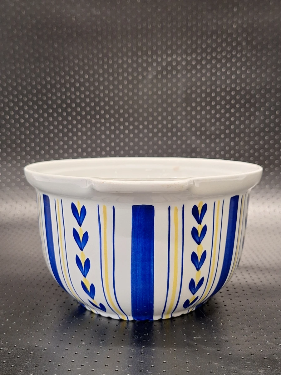 Vintage Royal Sphinx 'Cielo' ovenschaal met deksel - Handbeschilderd Parafeu Servies uit de Jaren '60