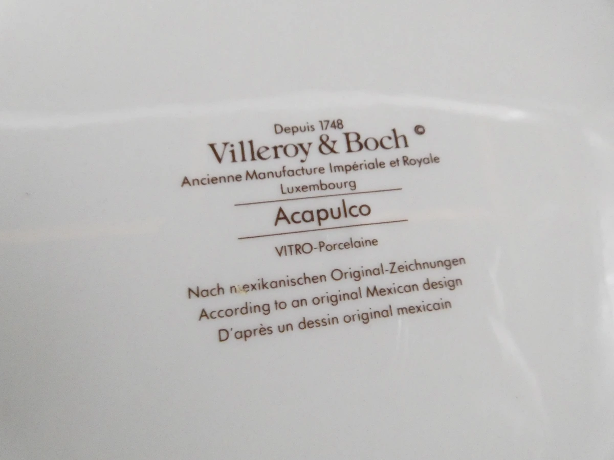 24 vintage Villeroy & Boch Acapulco borden