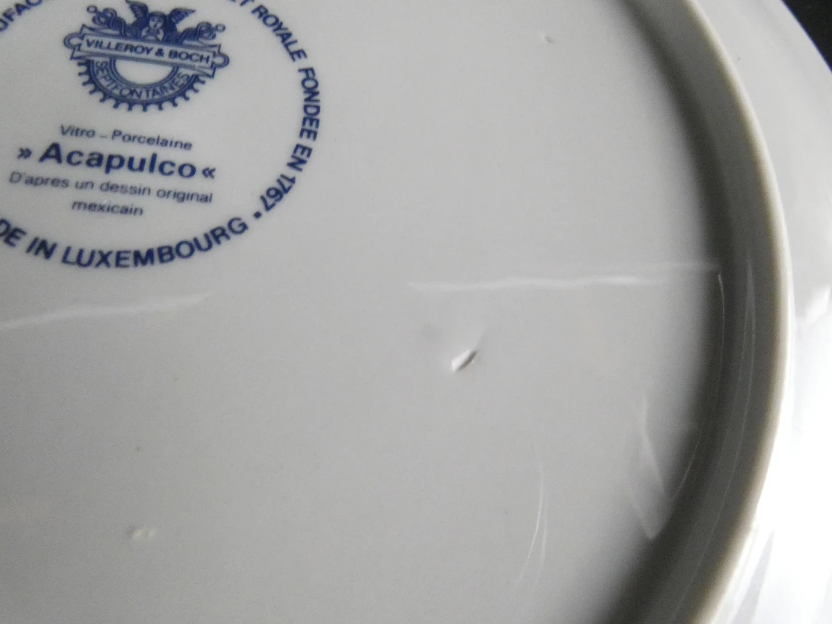 24 vintage Villeroy & Boch Acapulco borden