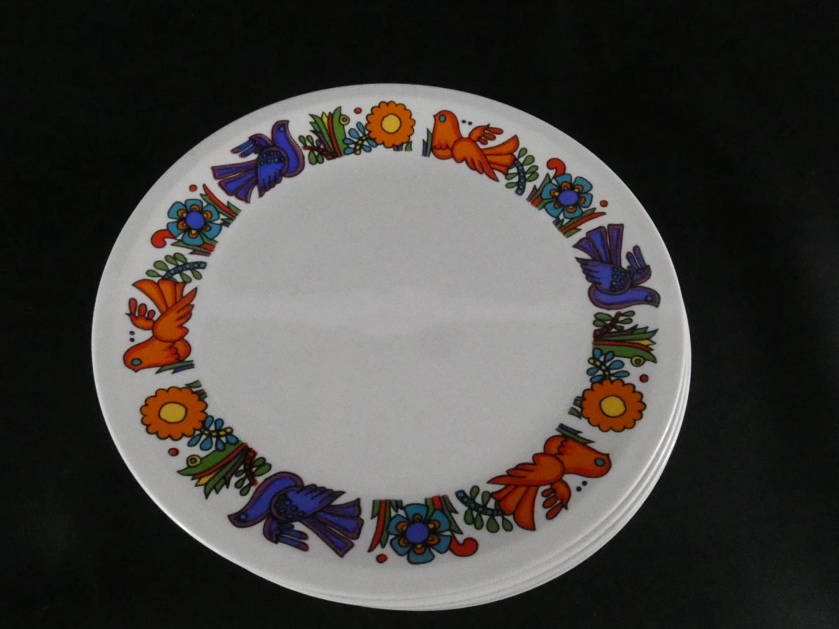 24 vintage Villeroy & Boch Acapulco borden